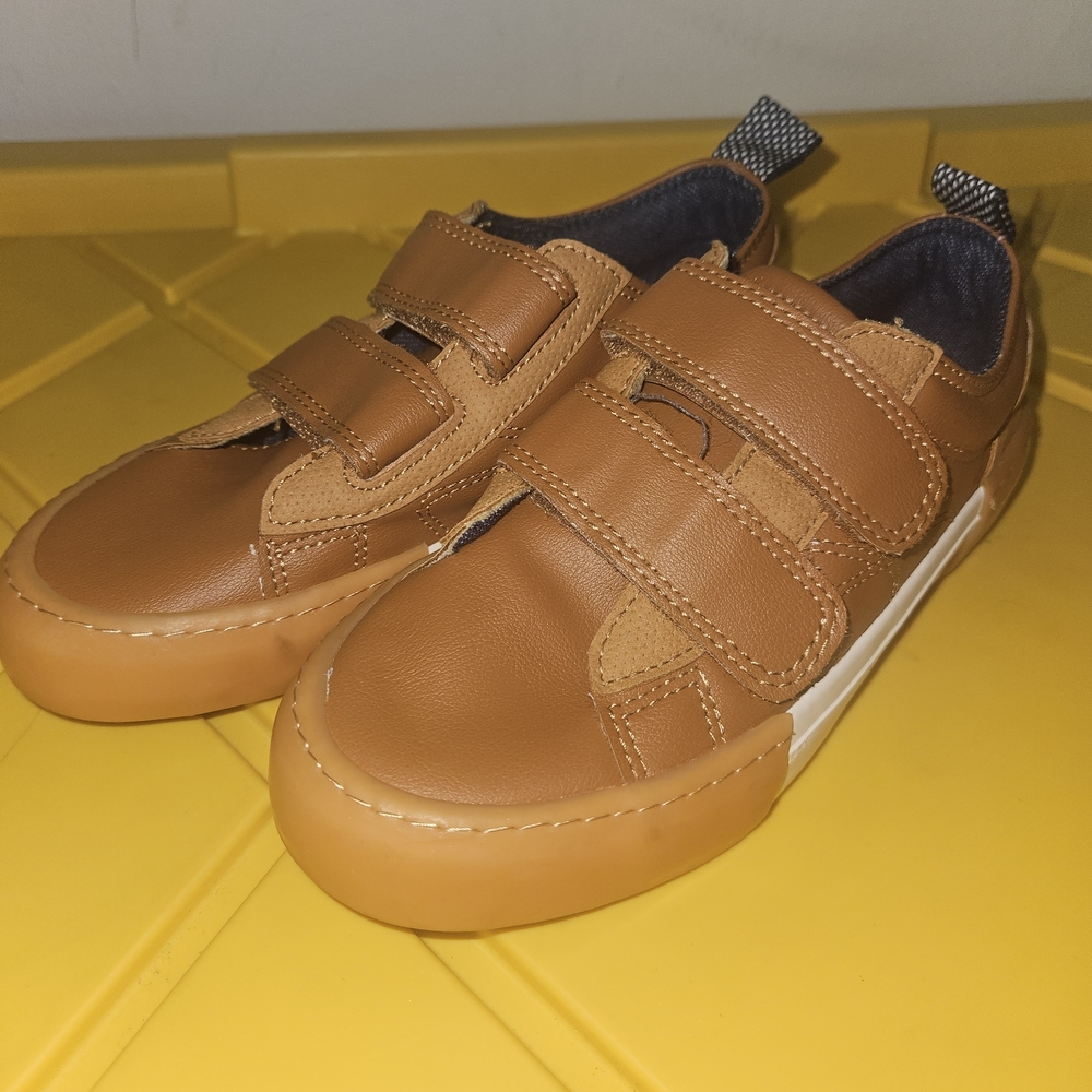 Zara Tan Boys Sneakers with Velcro